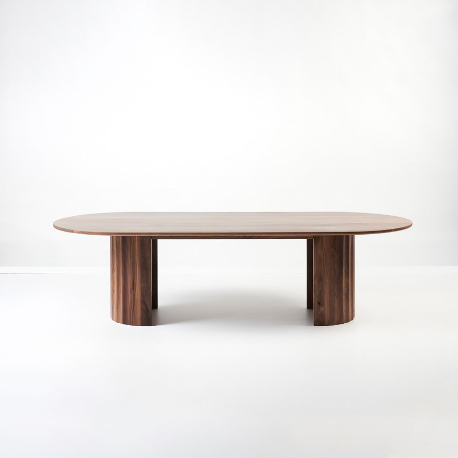 Tetra Oval Solid Timber Dining Table