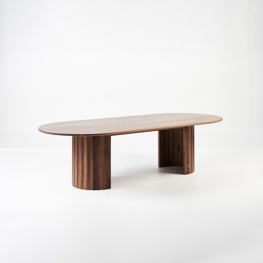 Tetra Oval Solid Timber Dining Table