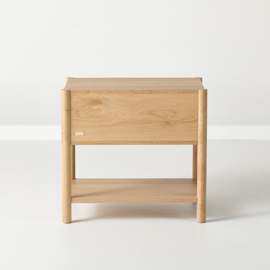 Axel III Timber Bedside Table