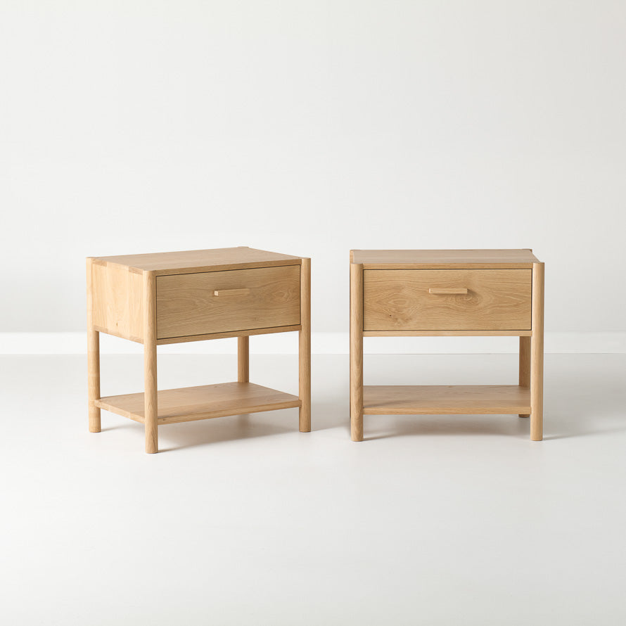 Axel III Timber Bedside Table