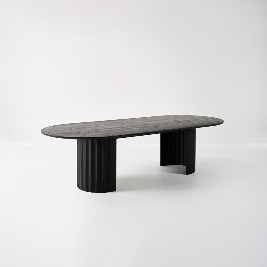 Tetra Oval Solid Timber Dining Table