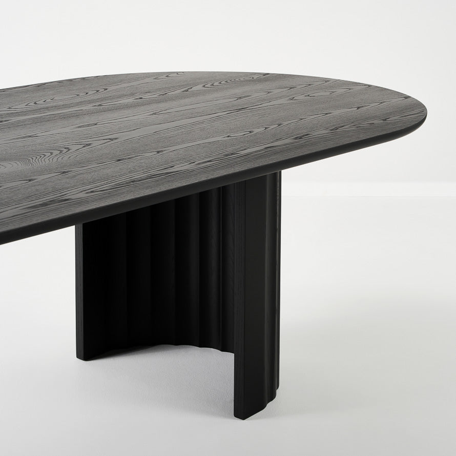 Tetra Oval Solid Timber Dining Table