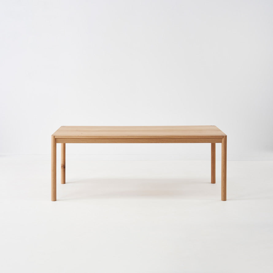 Axel solid timber dining table by mubu and made in Melbourne