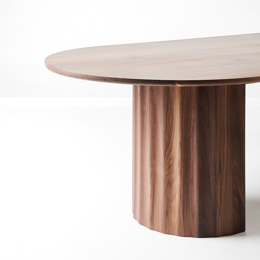 Tetra Oval Solid Timber Dining Table