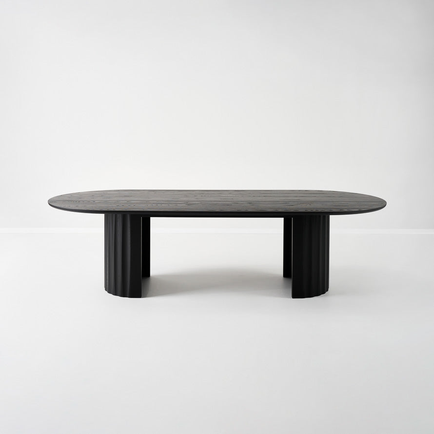 Tetra Oval Solid Timber Dining Table