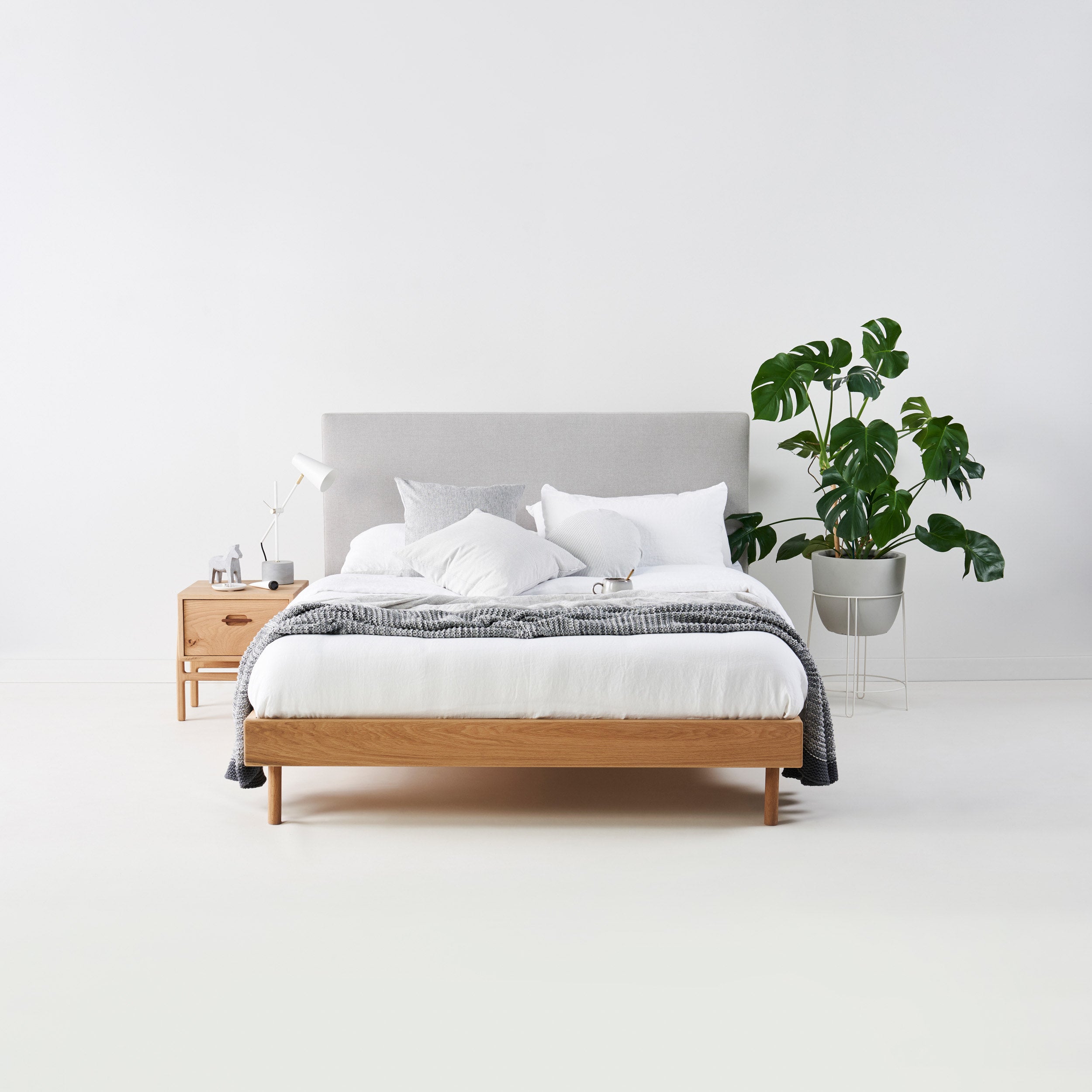 Astrid Timber Bed